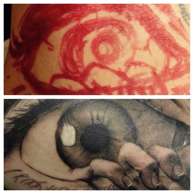 Tattoo by @tattoosbytj617 — realism, dotwork