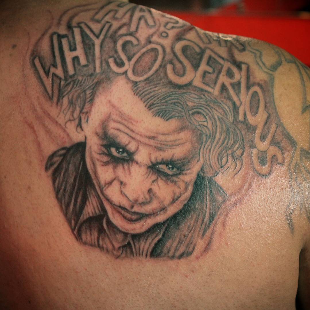 Tattoo by @joebelasco — black_and_grey