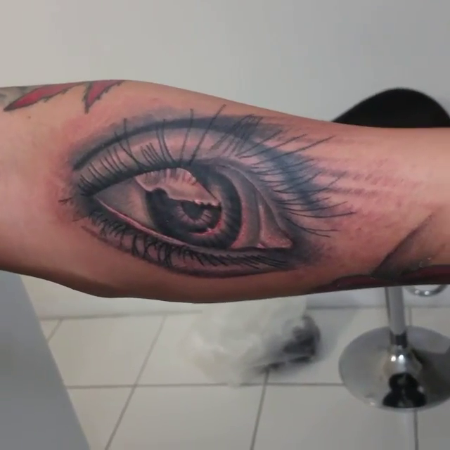 Eye realism tattoo by Tattoos By Mauze