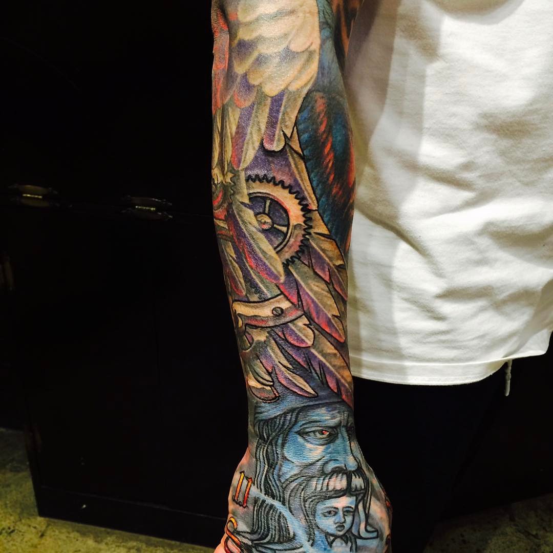 Tattoo by @jsharpe_utn — neo_traditional, realism