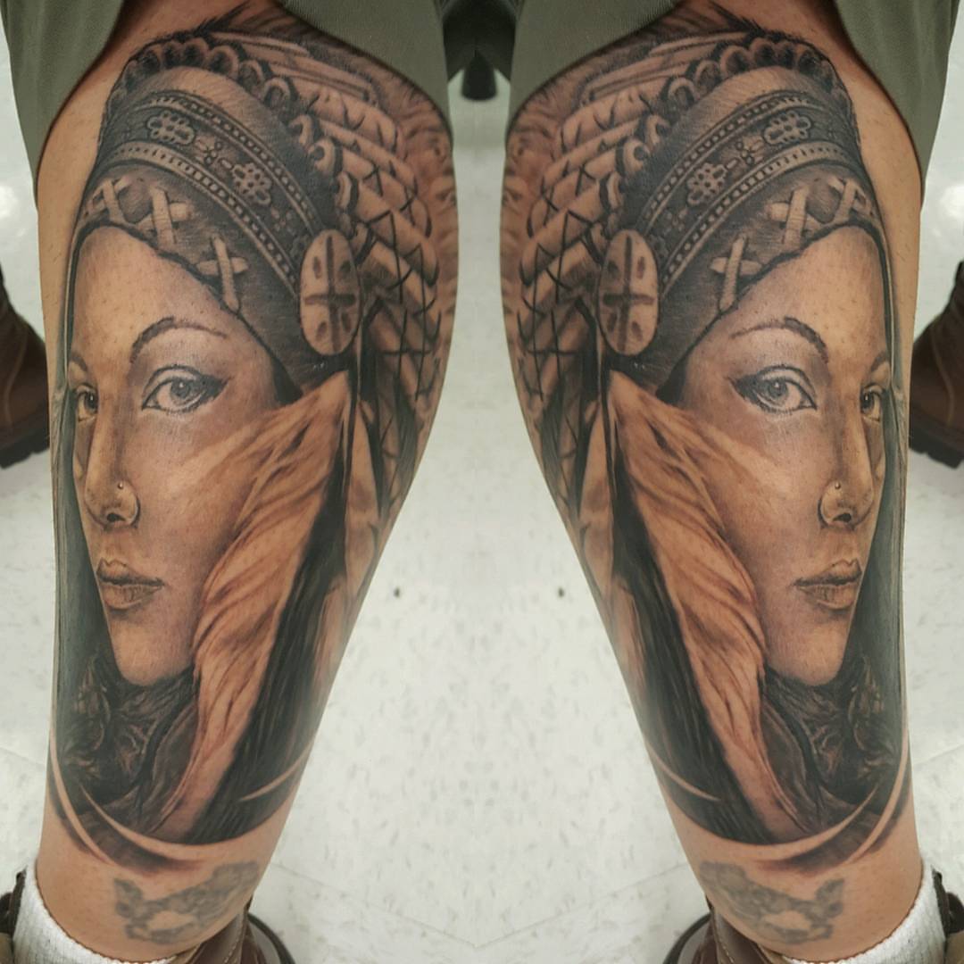 Tattoo by @estattoos — realism, black_and_grey