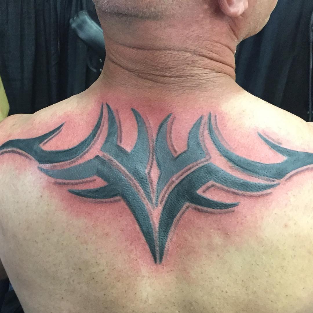 Tattoo by @forestnotttattoo — tribal