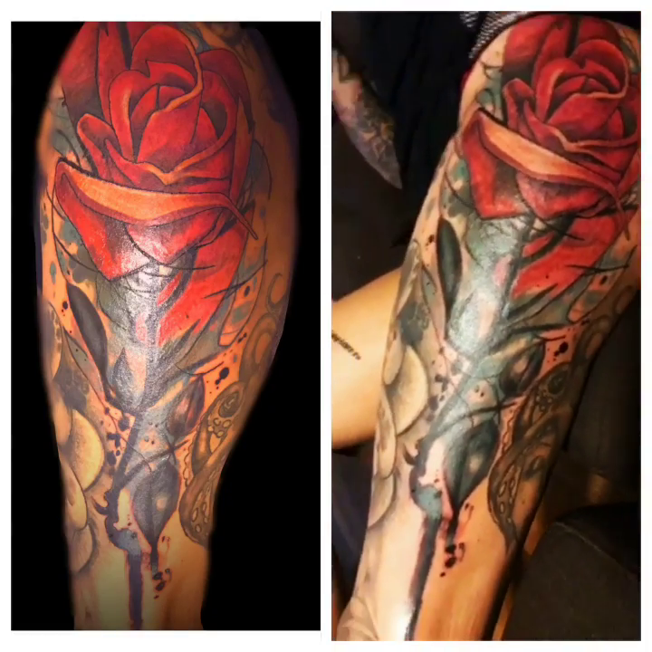 Tattoo by @tattoosbytj617 — realism, neo_traditional