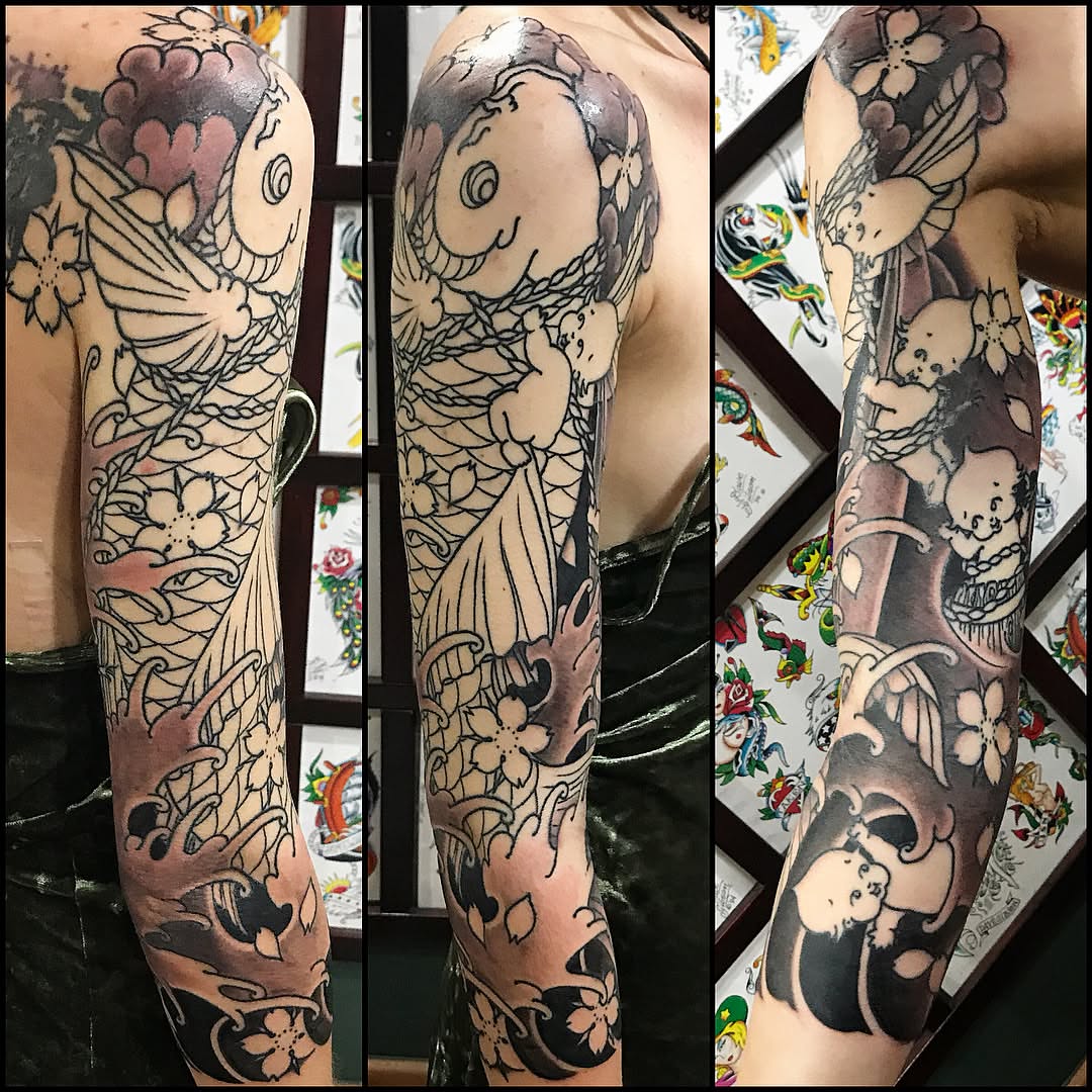 Tattoo by @_tatzilla_ — japanese_irezumi