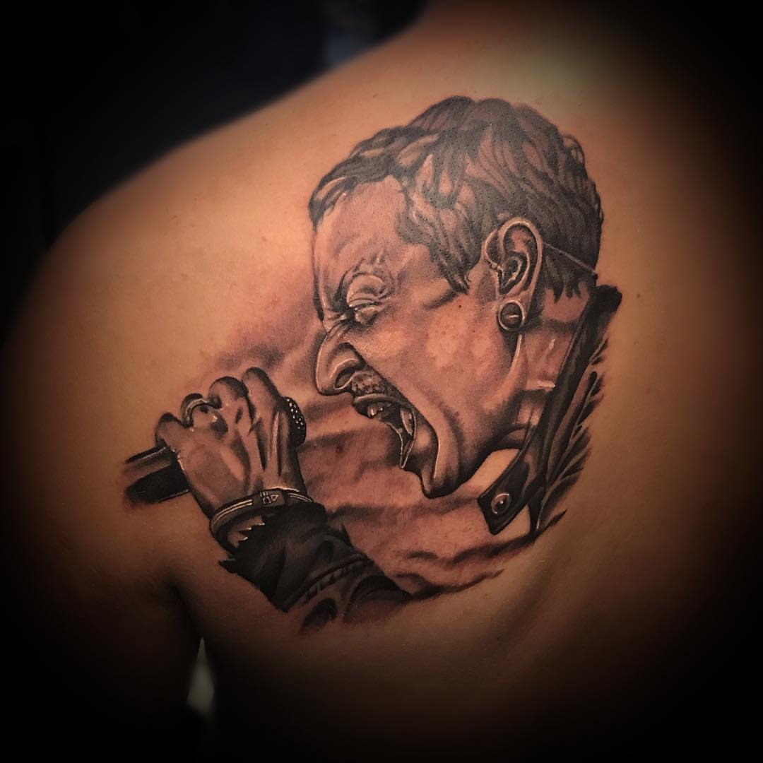 Tattoo by @jared_blue — realism, black_and_grey