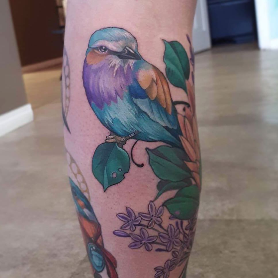 Tattoo by @missautumndancer — realism, dotwork