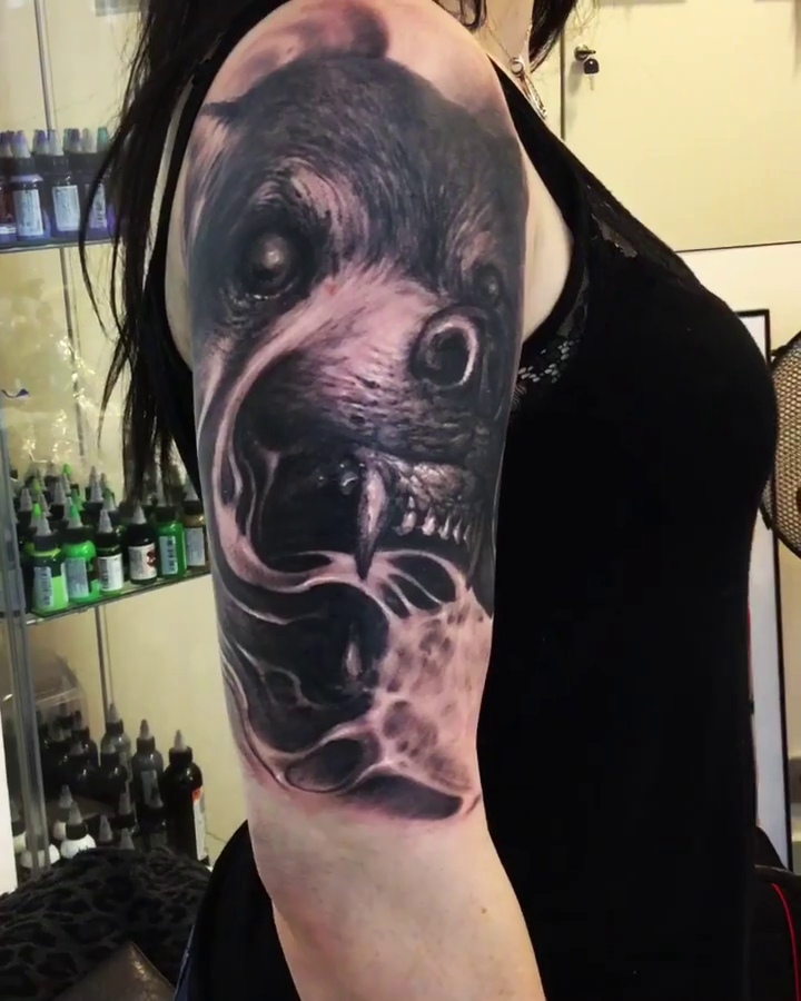 Tattoo by @valentin_tmst β realism, dark_realism