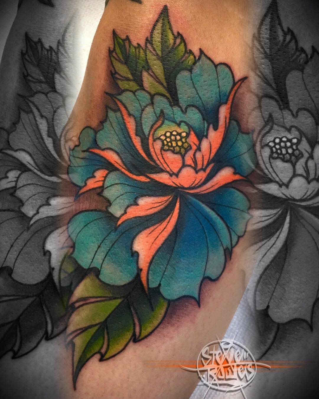 Tattoo by @steverowes — new_school