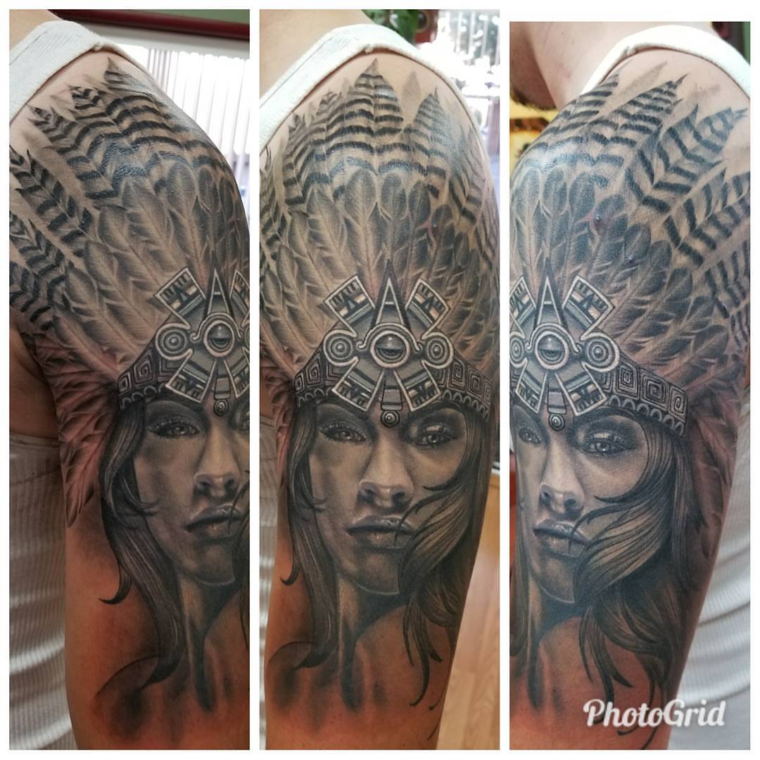 Tattoo by @lougottitattoo — realism, black_and_grey