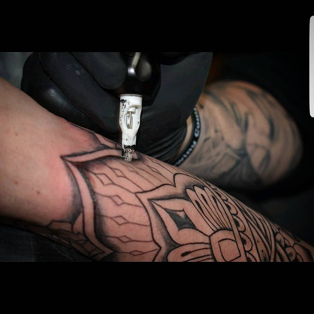 Tattoo by @joebelasco — geometric