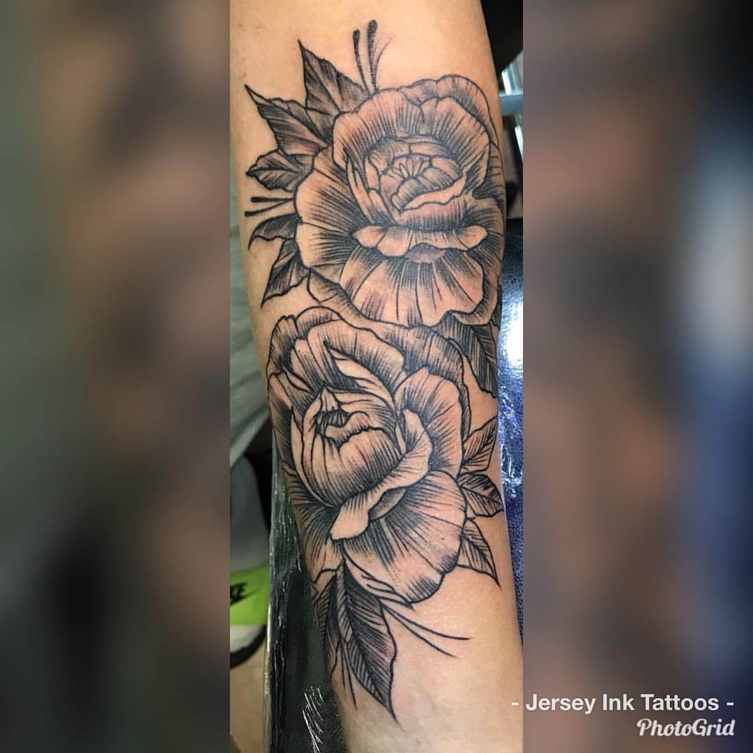 Tattoo by @oscartattoo — black_and_grey