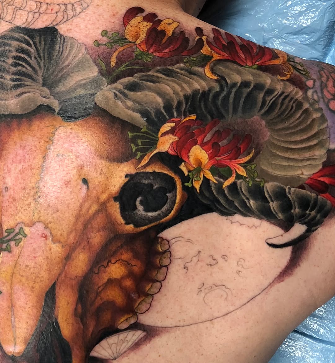 Tattoo by @erinchancetattoo — american_traditional, realism