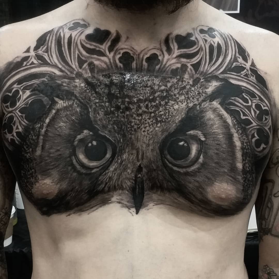 Tattoo by @kabirray11 — realism, black_and_grey