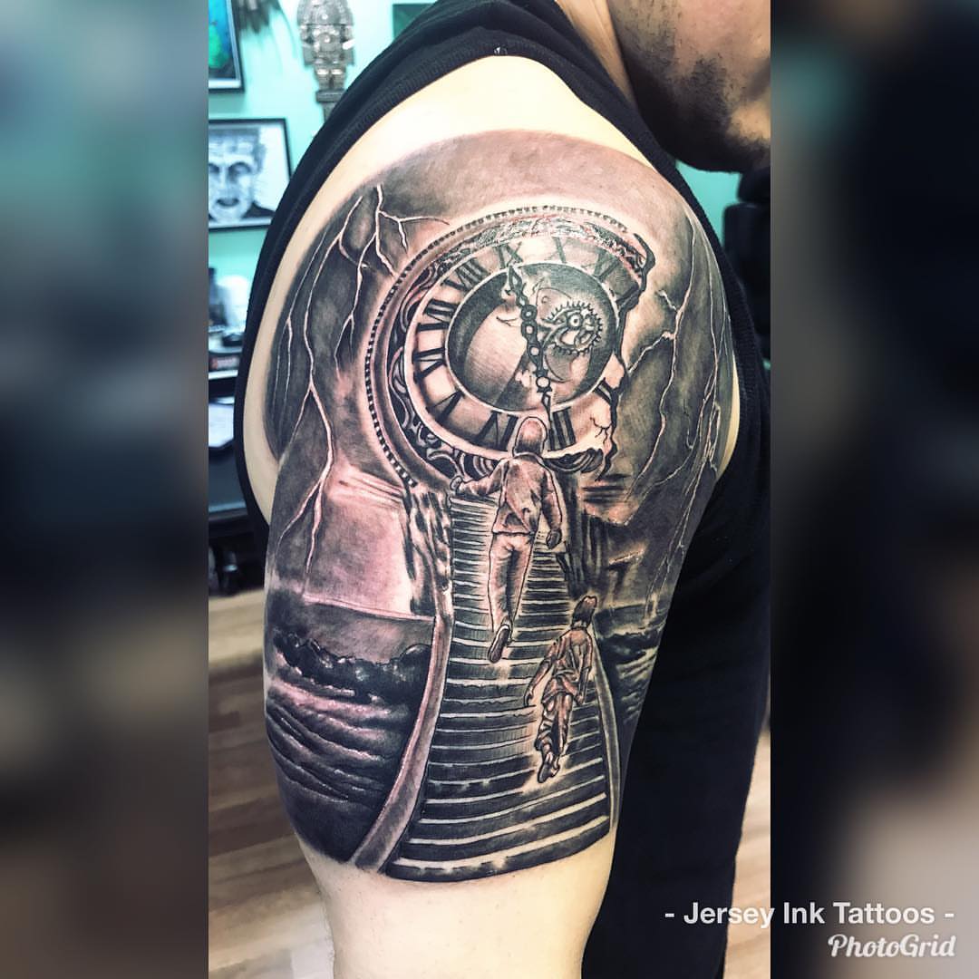 Tattoo by @oscartattoo — realism, dark_realism