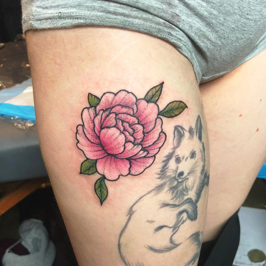 Tattoo by @loganficktattoos — dotwork, realism