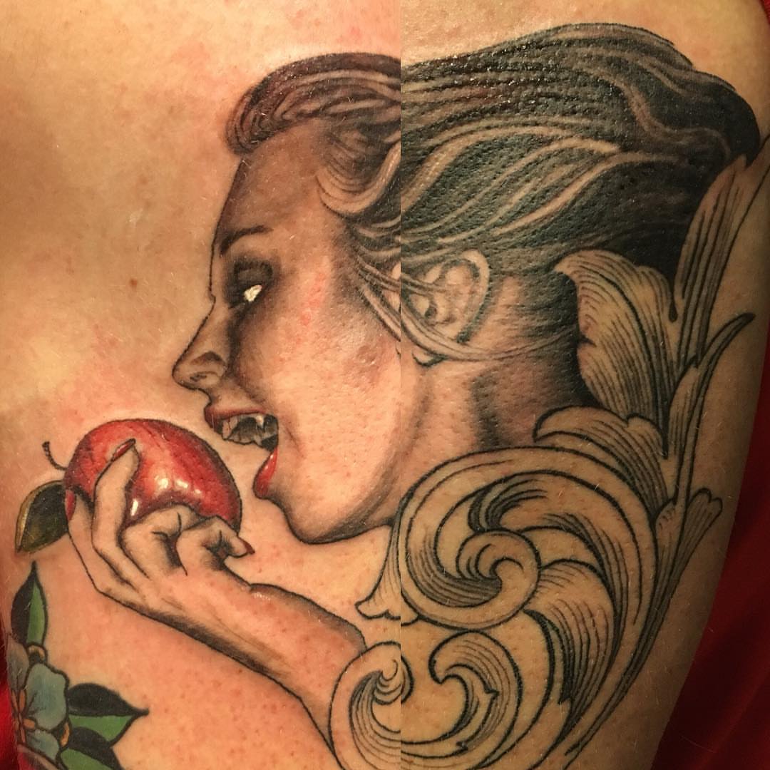 Tattoo by @ianhillart — american_traditional, realism