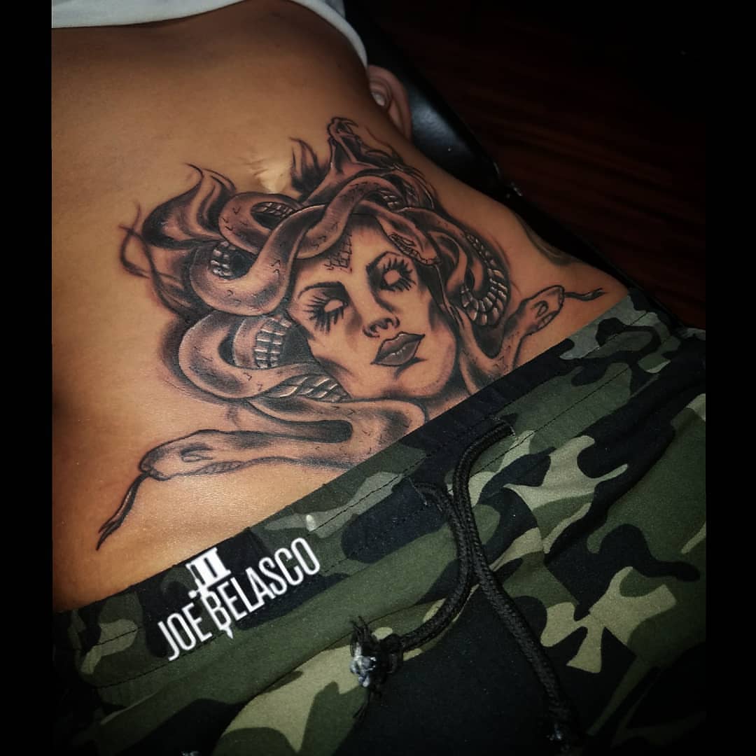 Tattoo by @joebelasco — american_traditional, black_and_grey