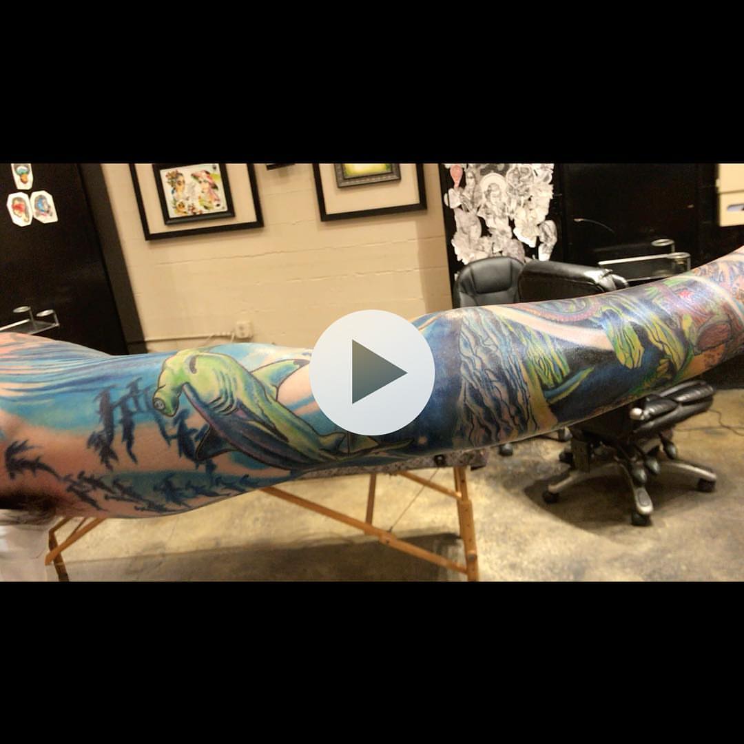 Tattoo by @jsharpe_utn — realism, watercolor