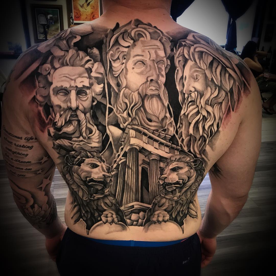 Tattoo by @jared_blue — black_and_grey, realism