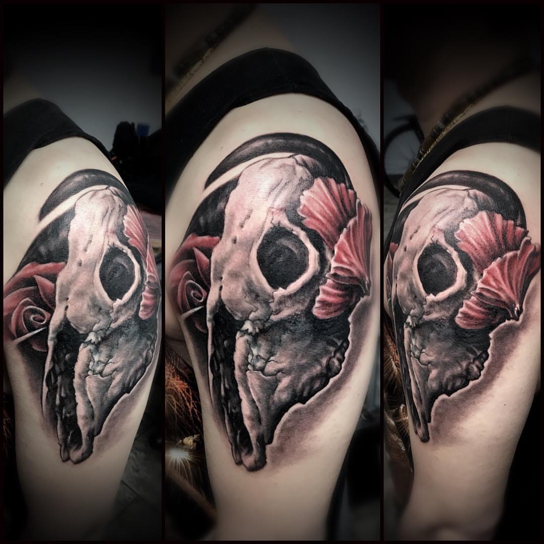 Tattoo by @lanceperlichtattoos — realism, dark_realism