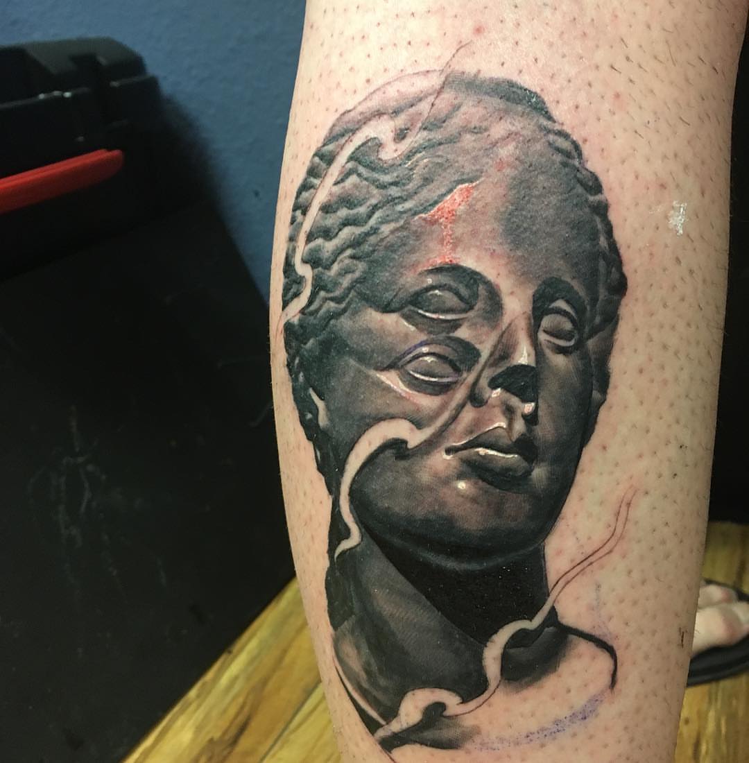 Tattoo by @ianhillart — realism, dark_realism
