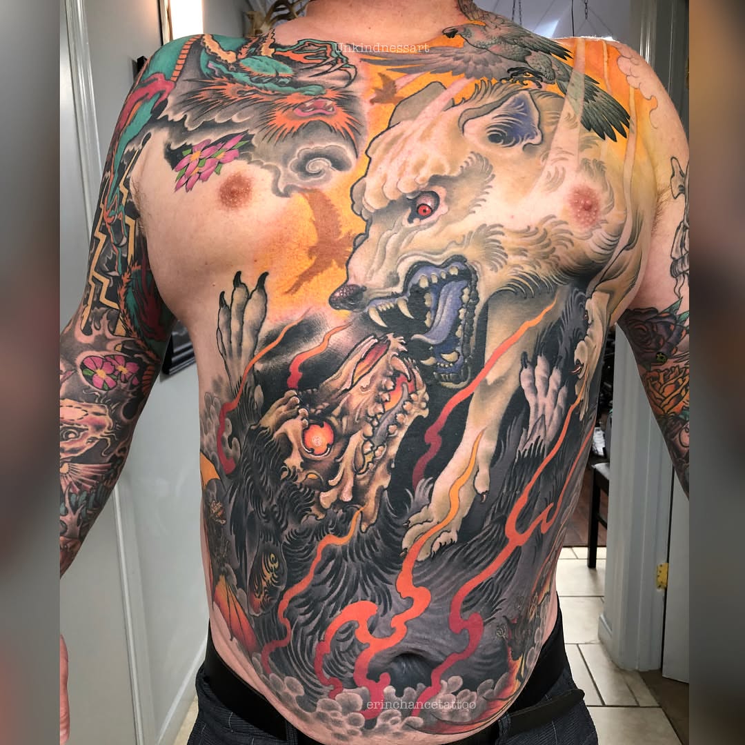 Tattoo by @erinchancetattoo — japanese_irezumi