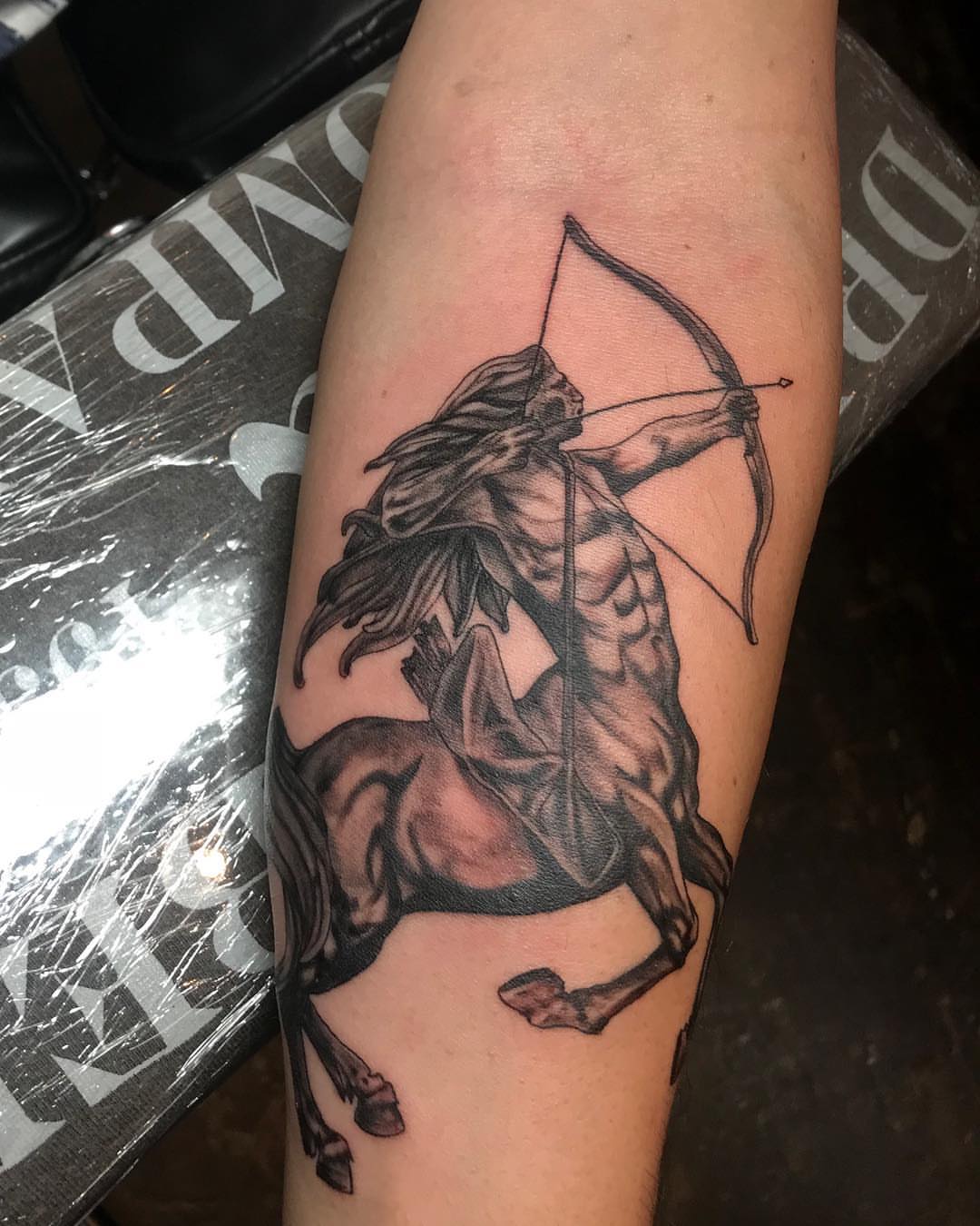 Tattoo by @artjimenez_tattoo — realism, black_and_grey