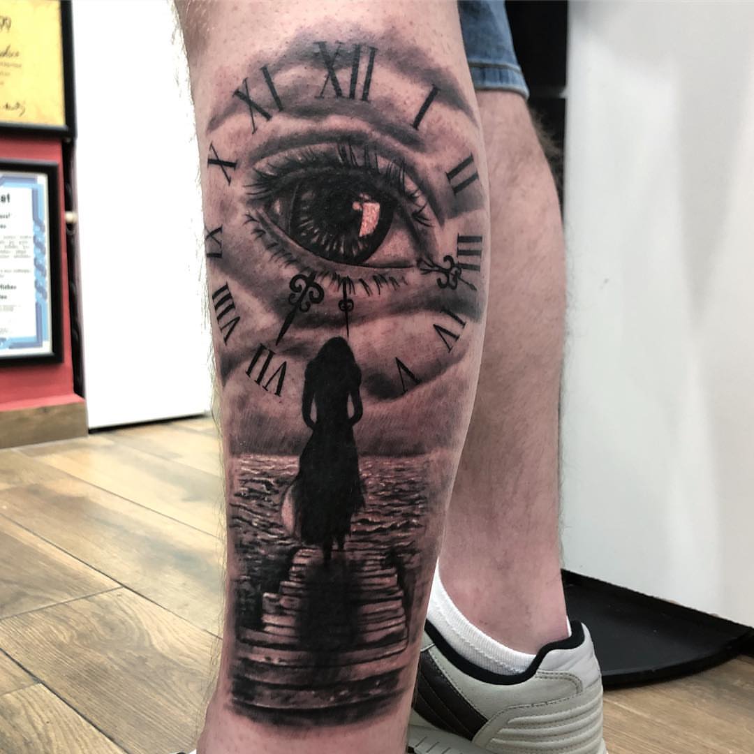 Tattoo by @ozzyblacklinetattoo — realism, dark_realism