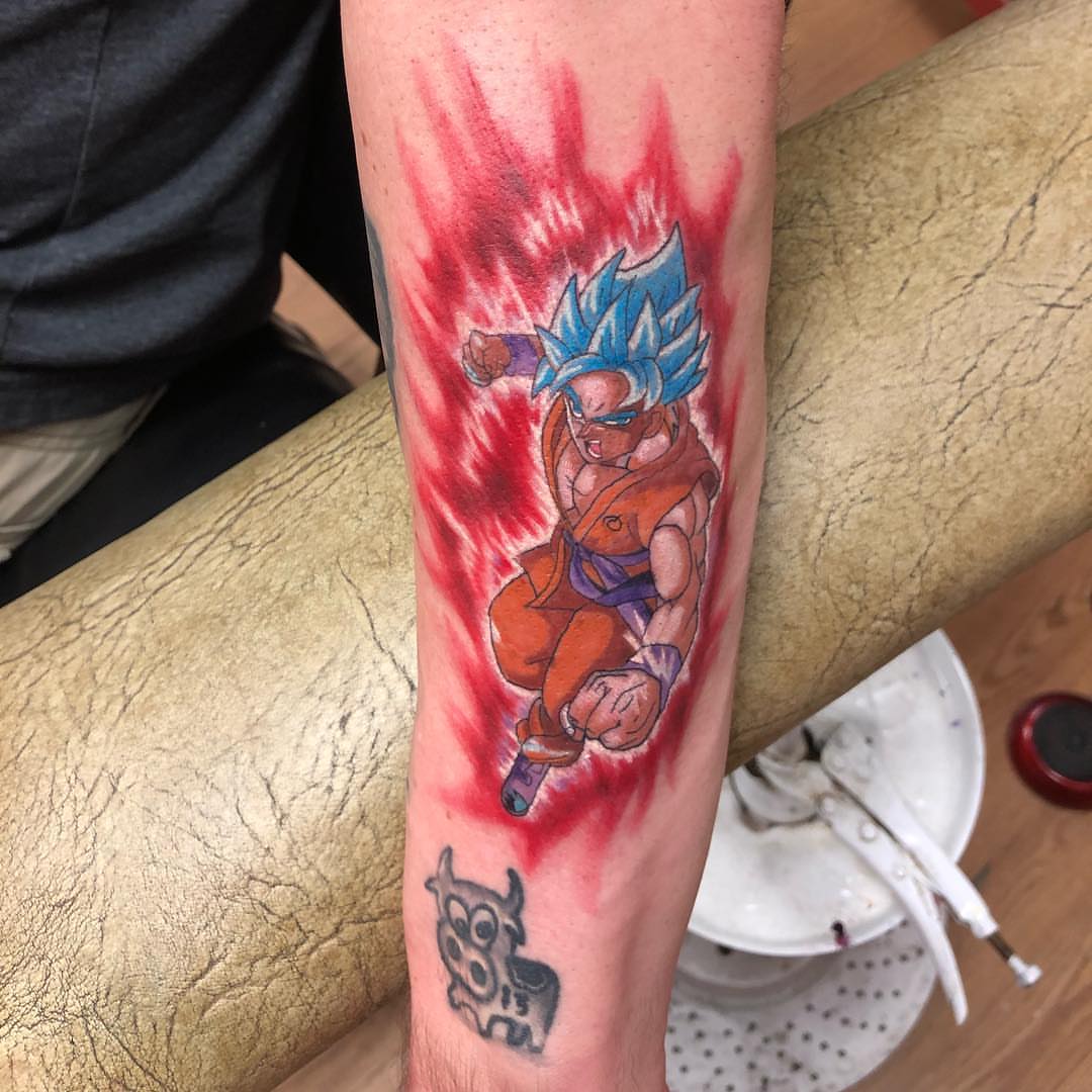 Tattoo by @ostattoo — anime