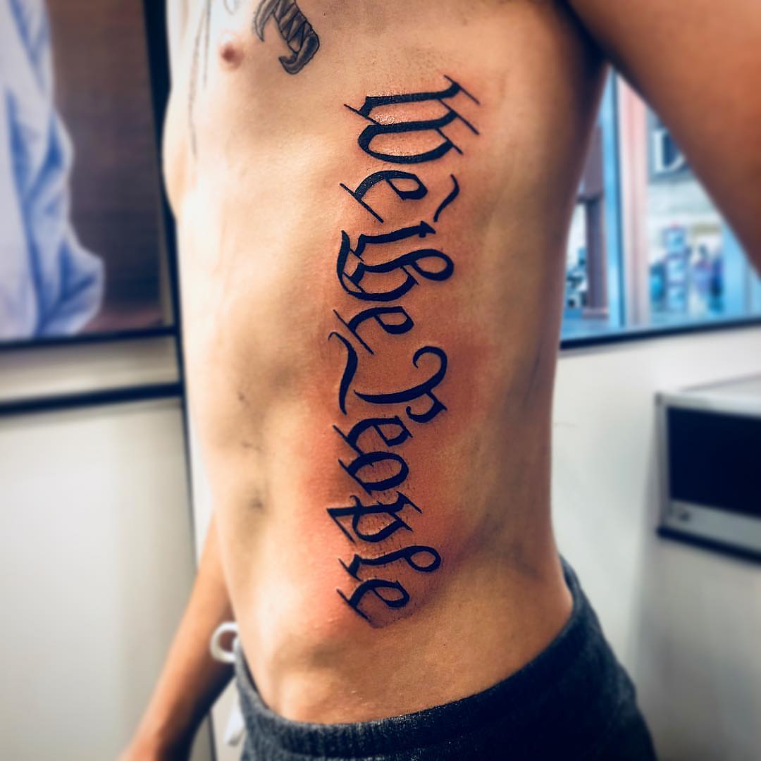 Tattoo by @tattoosbytj617 — lettering_script