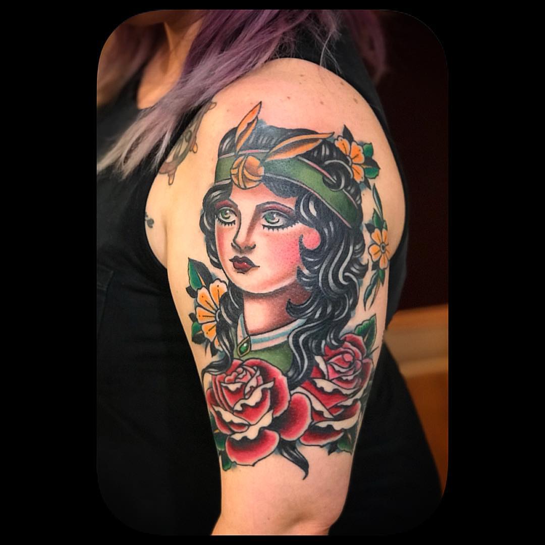 Tattoo by @frankphoenix — american_traditional