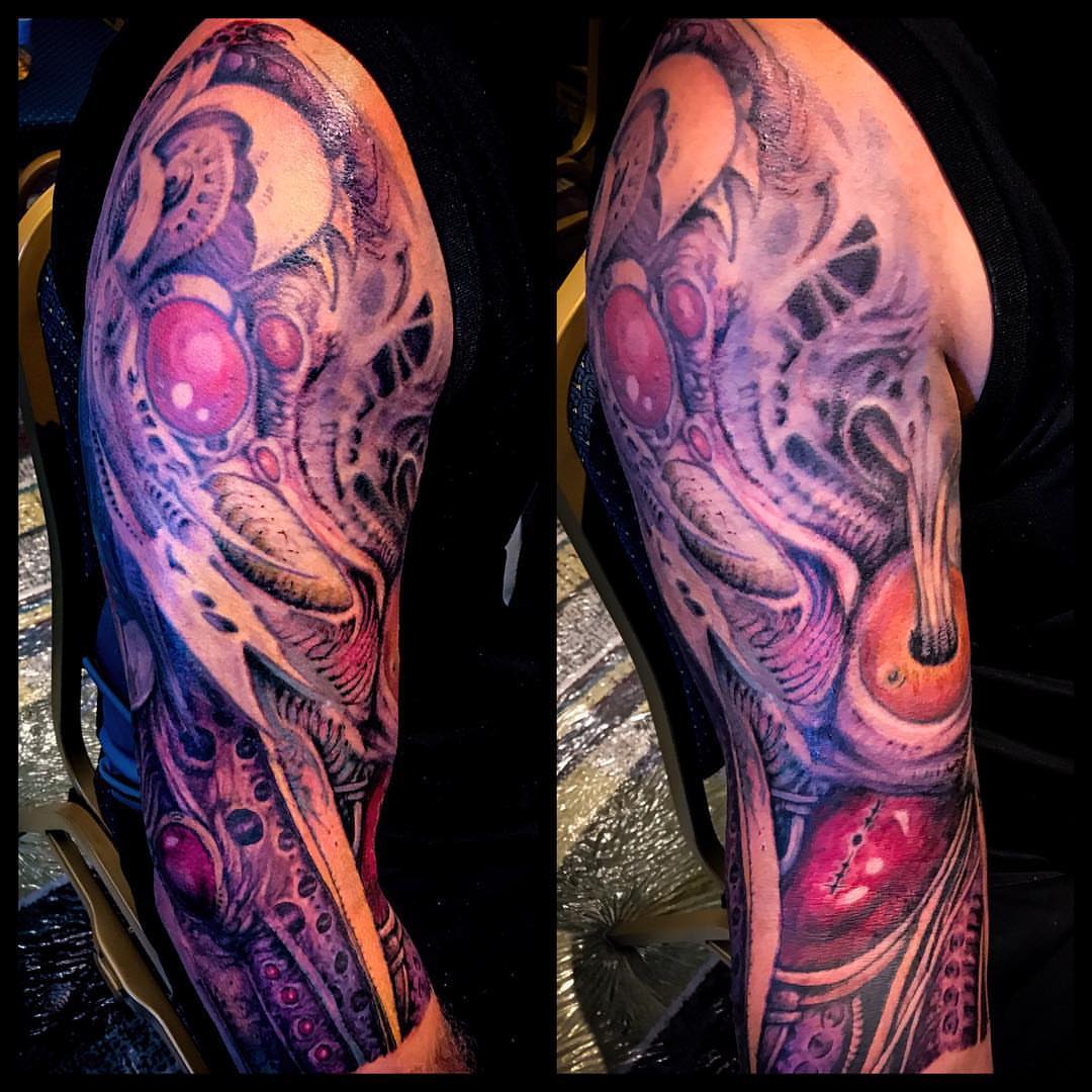 Tattoo by @dan_henk_tattoo — surrealism