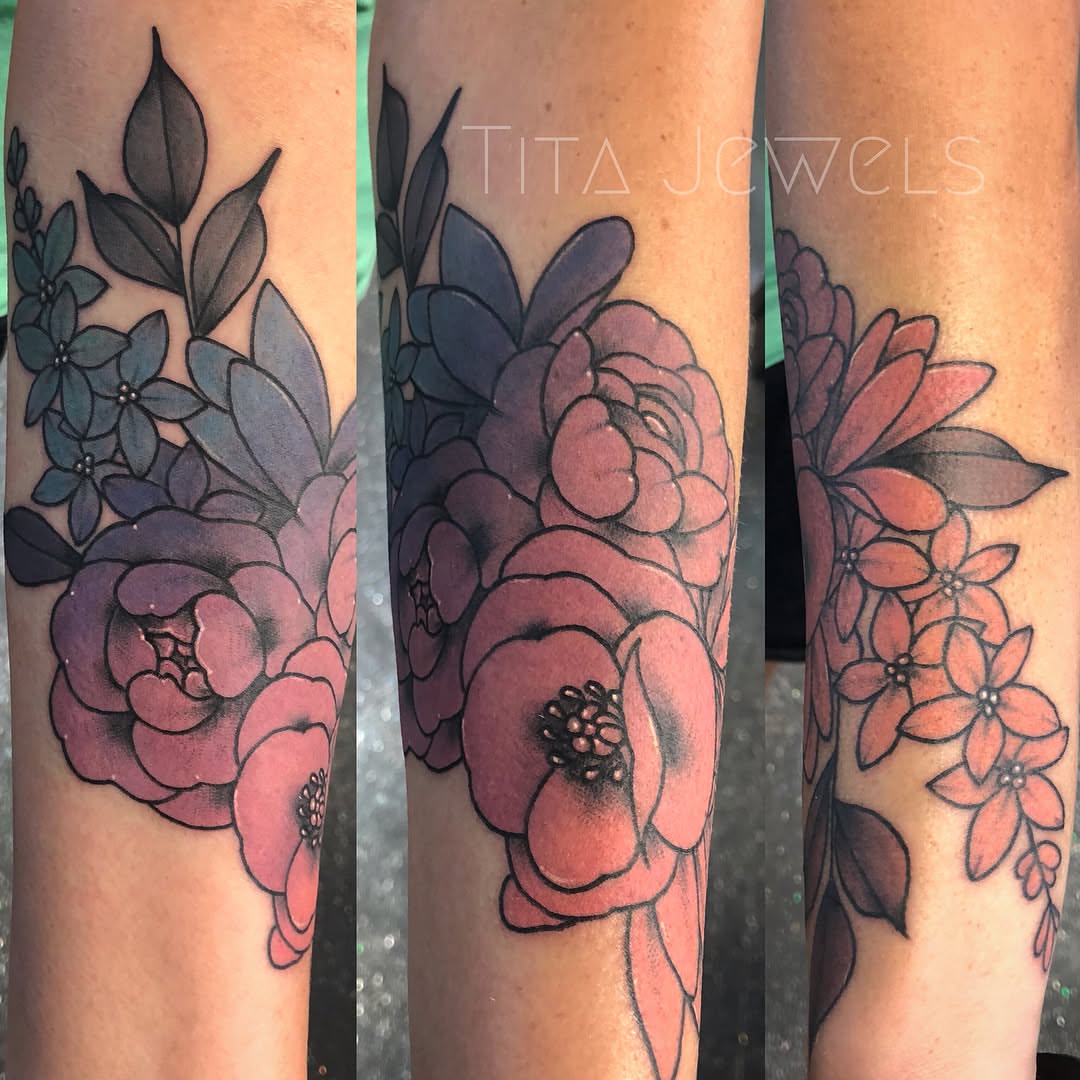 Tattoo by @titajewelstattoo — new_school, realism
