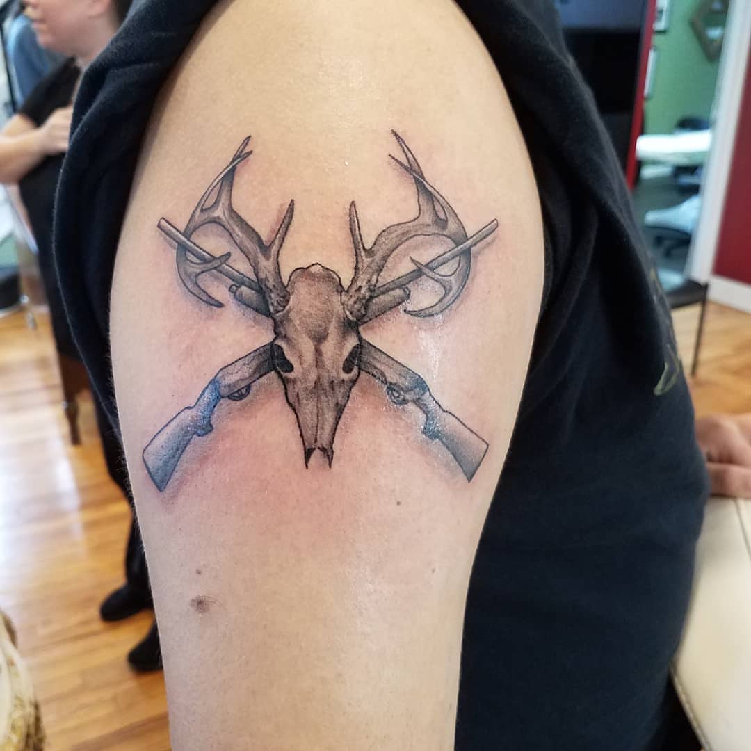 Tattoo by @mikedellerba — realism, black_and_grey