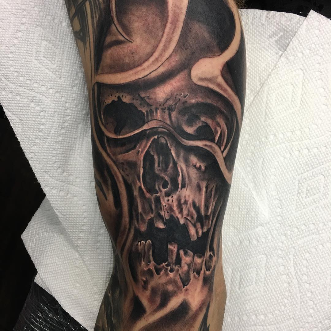 Tattoo by @210miketheinkman — dark_realism