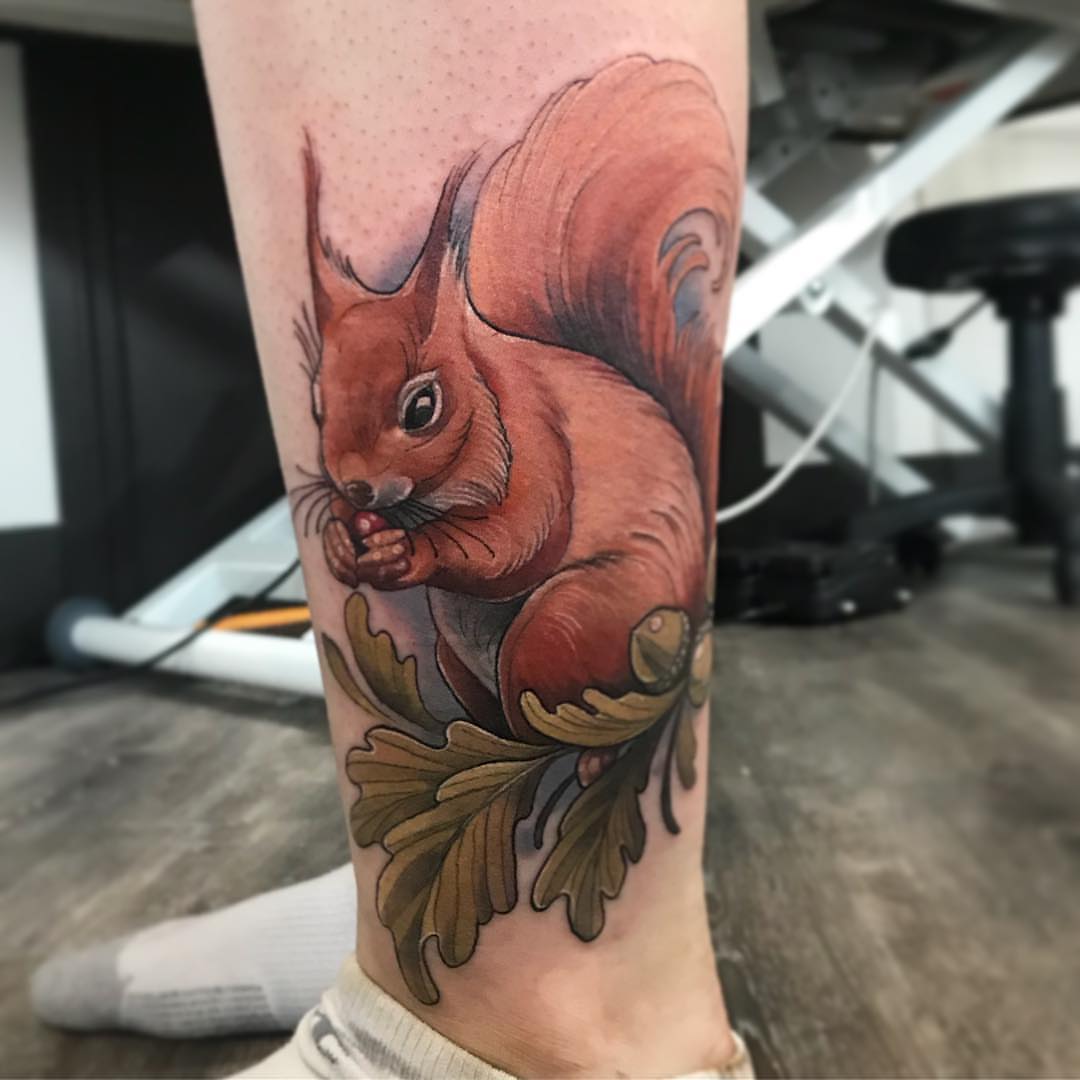 Tattoo by @missautumndancer — realism