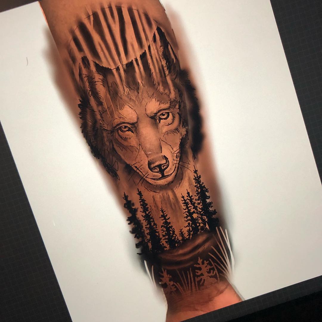 Tattoo by @loganficktattoos — realism, black_and_grey