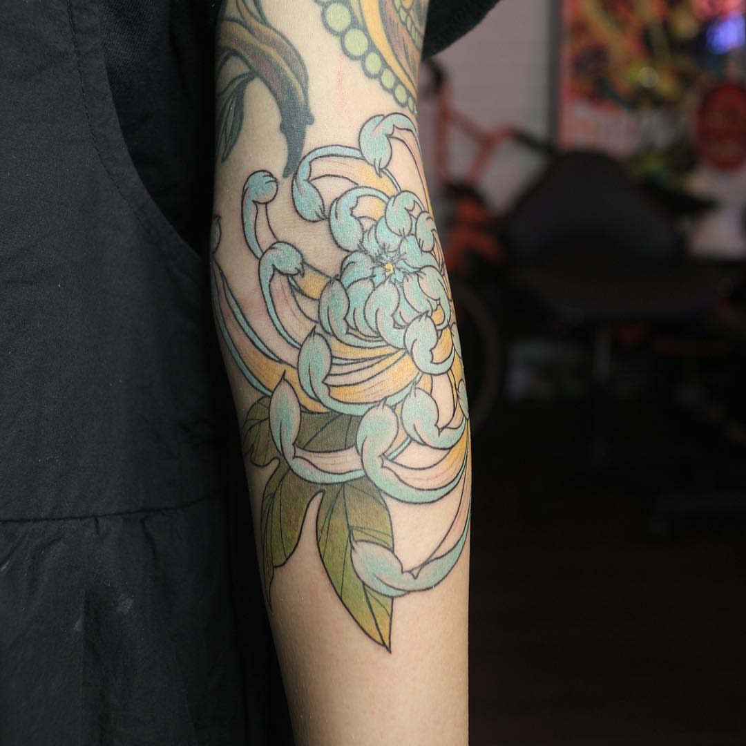 Tattoo by @jenna_tattoo — new_school