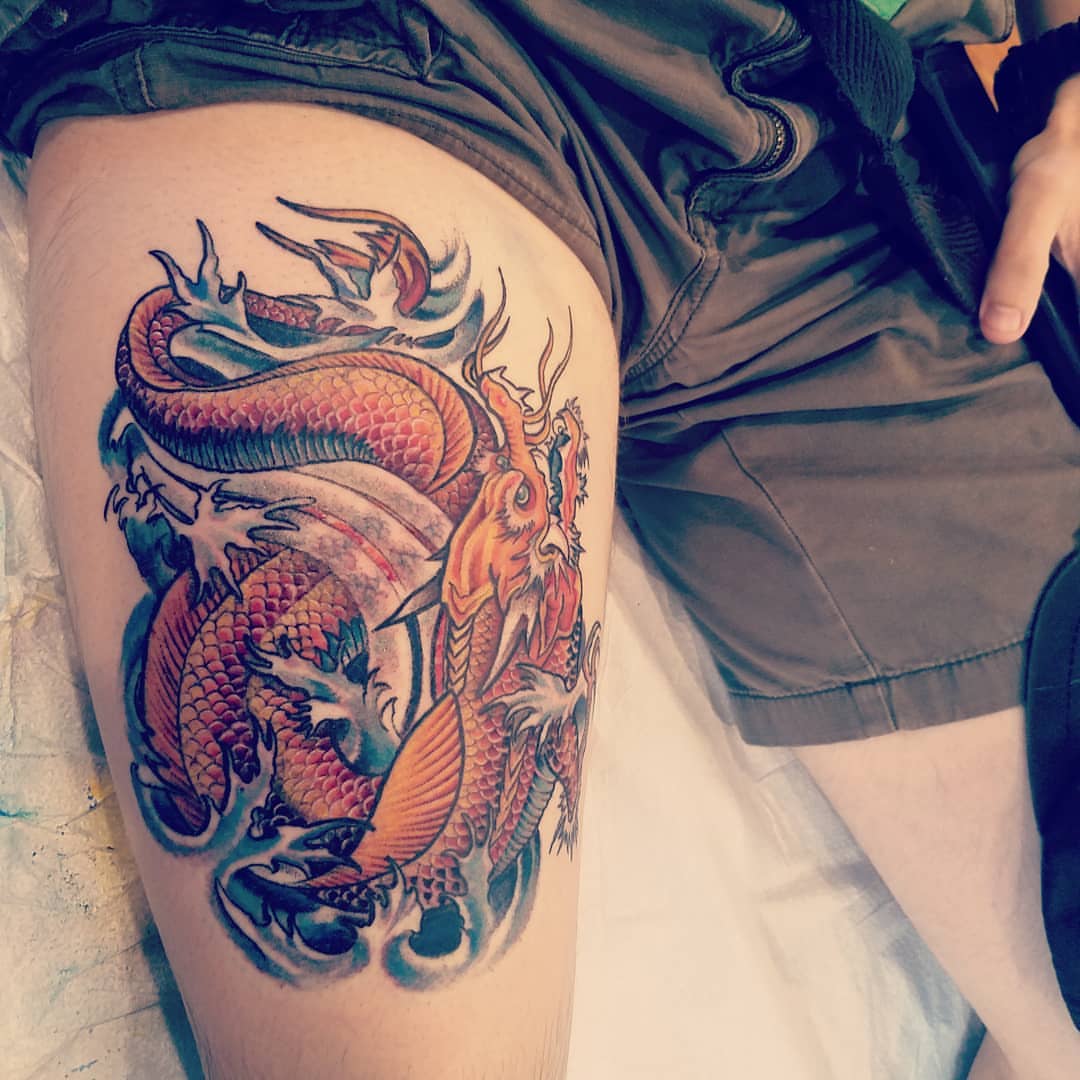 Tattoo by @mikedellerba — japanese_irezumi