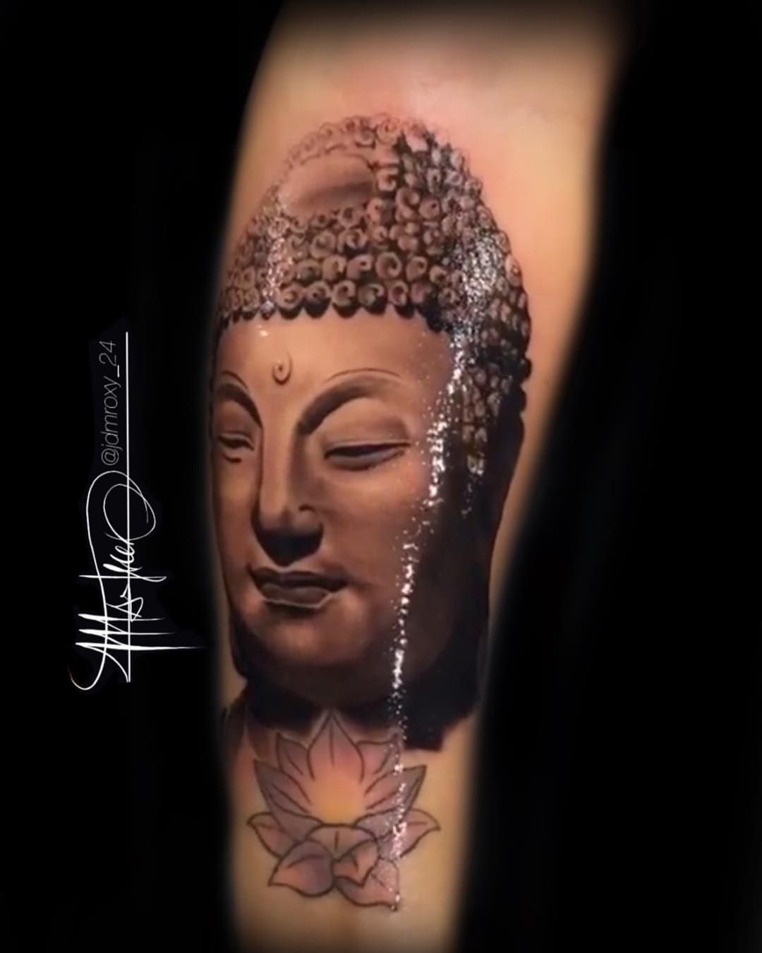 Tattoo by @jdmroxy_24 — realism