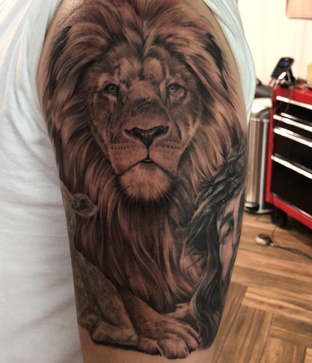 Tattoo by @bull_liquidchaos — realism