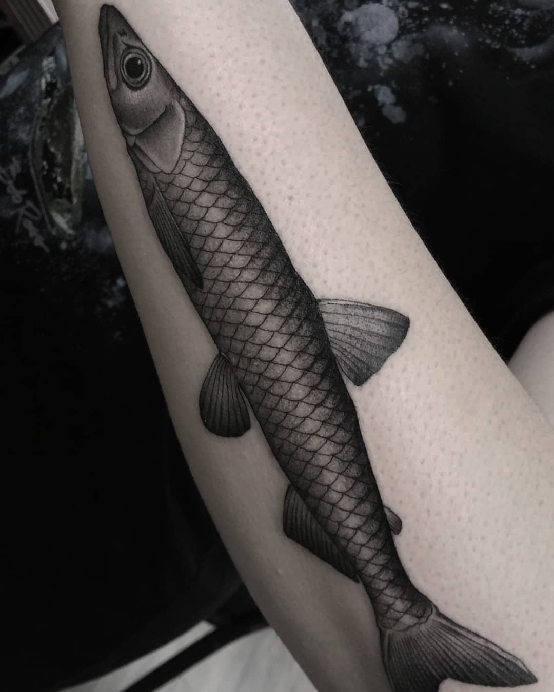 Tattoo by @blackbird_okinawa — black_and_grey