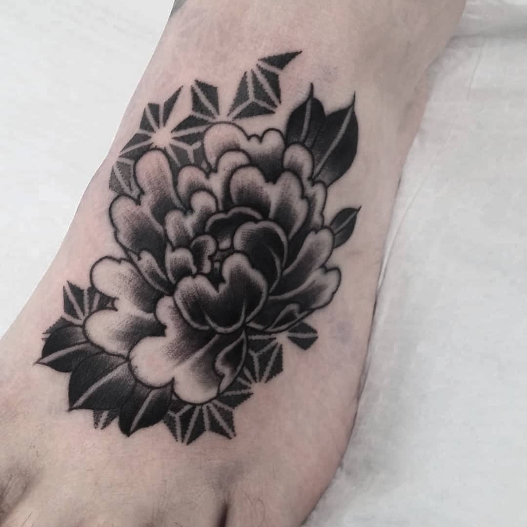 Tattoo by @blackbird_okinawa — black_and_grey