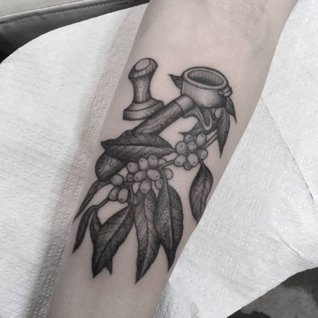 Tattoo by @blackbird_okinawa — black_and_grey