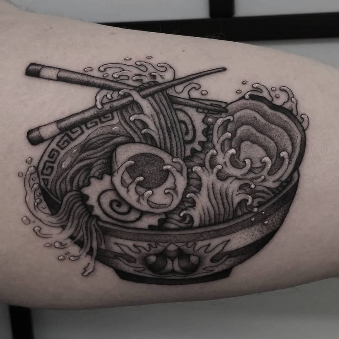 Tattoo by @blackbird_okinawa — black_and_grey, realism