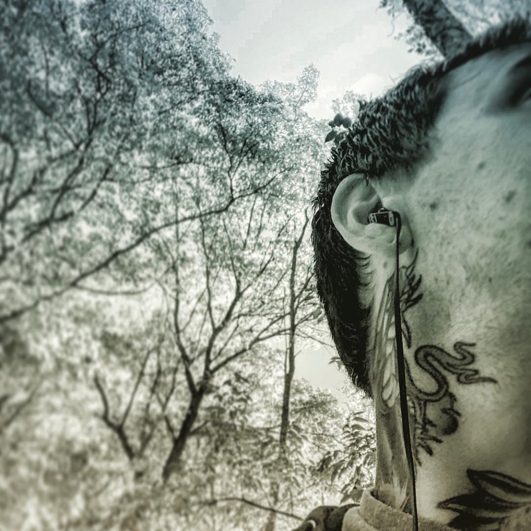 Tattoo by @justintattooart — black_and_grey