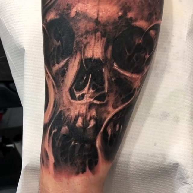Tattoo by @valentin_tmst β realism, dark_realism