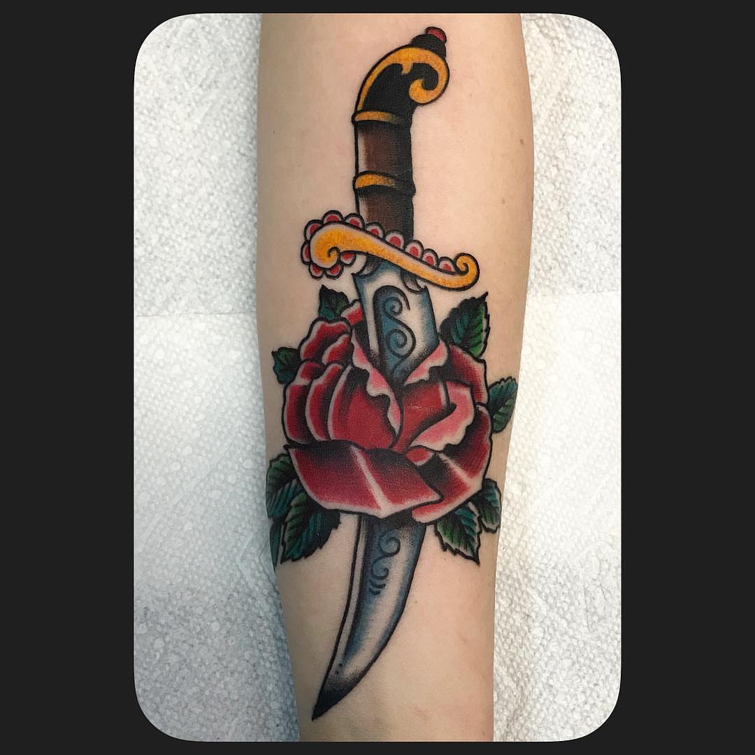 Tattoo by @frankphoenix — american_traditional