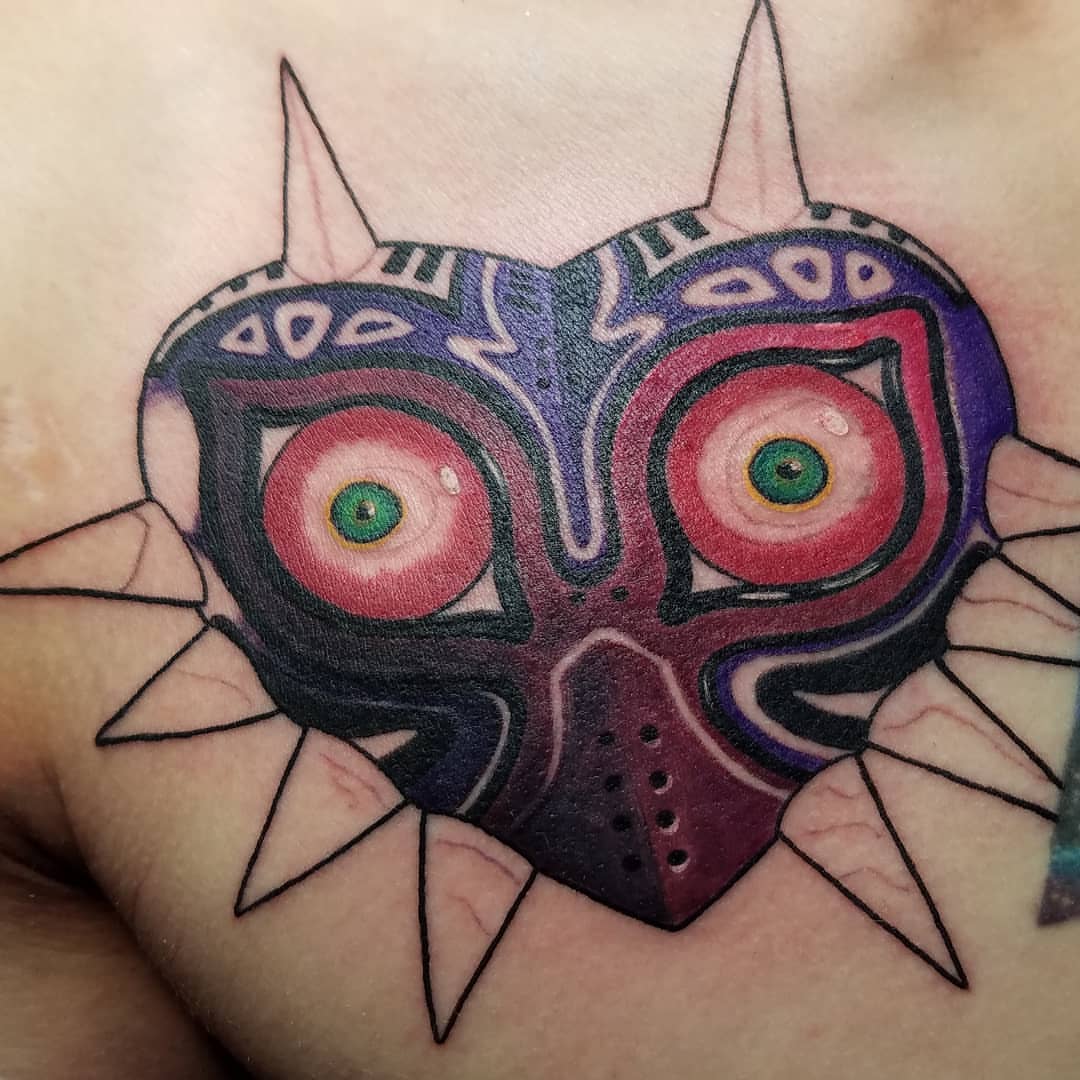 Tattoo by @jonnyriostattoo — geometric