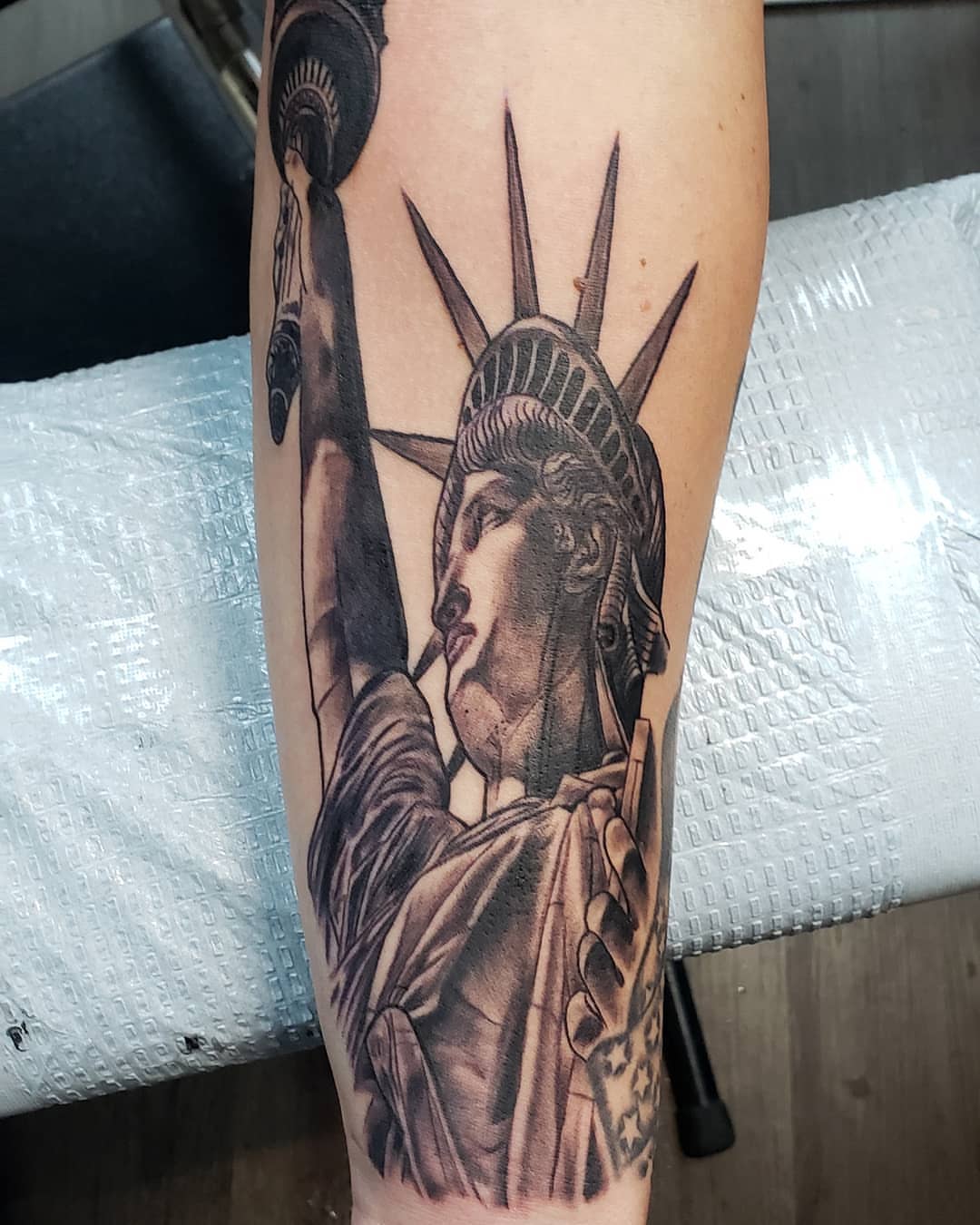 Tattoo by @garlandt35 — realism